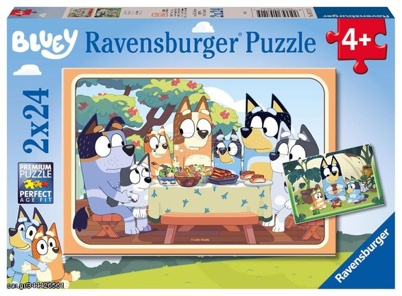 Ravensburger Puzzle: Bluey (2x24pcs)