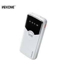 WK WP-43 Powerbank 20000mAh 22.5W με 2xUSB-A & USB-C Power Delivery/Quick Charge - Λευκό