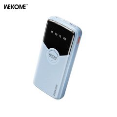 WK WP-43 Powerbank 20000mAh 22.5W με 2xUSB-A & USB-C Power Delivery/Quick Charge - Μπλε