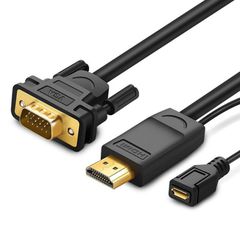 HDMI to VGA Converter/Cable w/o Audio UGREEN MM101 1,5m 30449