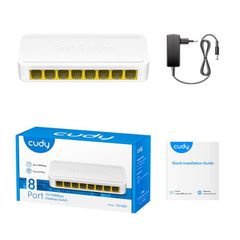 Fast Εthernet 8 port switch Cudy FS108D-thumb-1