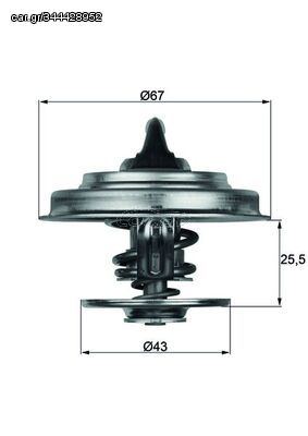 ΘΕΡΜΟΣΤΑΤΗΣ 75°C για MERCEDES-BENZ MK