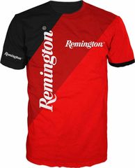 TSHIRT logo remington red BLACK