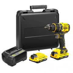 SFMCD720D2K-QW FATMAX® 20V BRUSHLESS Δραπανοκατσάβιδο 18V (2x2.0Ah) - ΜΕ ΜΠΑΤΑΡΙΑ & ΦΟΡΤΙΣΤΗ - STANLEY (#SFMCD720D2K-QW)