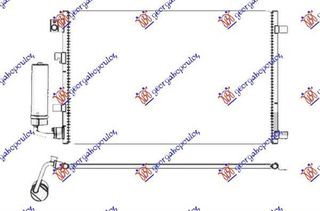 Ψυγείο A/C 1.6 16V Βενζίνη (64.3x37.7x1.6) Nissan Qashqai 2007-2010