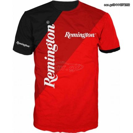 TSHIRT LOGO REMINGTON RED BLACK