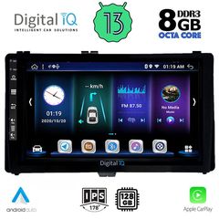 MEGASOUND - DIGITAL IQ BXD 8703_CPA (9inc) MULTIMEDIA TABLET for TOYOTA AURIS mod. 2015> – AYGO X mod. 2022> – COROLLA mod. 2017-2019