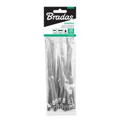 TS1446260 ΔΕΜΑΤΙΚΑ ΚΑΛΩΔΙΩΝ ΜΕΤΑΛΛΙΚΑ 4.6x260mm 25τμχ BRADAS