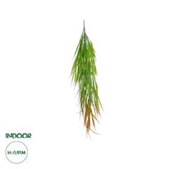 GloboStar® Artificial Garden HANGING CORN GRASS 20826 Τεχνητό Διακοσμητικό Κρεμαστό κλαδί Καλαμπόκι Μ23 x Π10 x Υ91cm