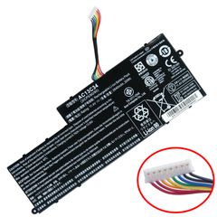 Μπαταρία Laptop - Battery για Acer Aspire V5-122P V5-132P E3-111 E3-112V AC13C34 KT.00303.005 KT00303005 3ICP5/60/80 11.4V 30Wh 2640mAh με καλωδιοταινία 8pins ( Κωδ.1-BAT0629 )