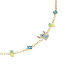 STITCH - Flower & Pineapple - Bracelet-thumb-2