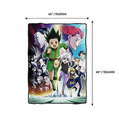 HUNTER X HUNTER - Group - Blanket 114x152cm-thumb-1