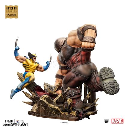 Marvel BDS Art Scale Statue 1/10 Wolverine vs Juggernaut heo EU Exclusive 30 cm