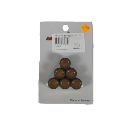 ΜΠΙΛΙΕΣ ΦΥΓΟΚΕΝΤΡΙΚΟΥ 16 Χ 13 7.5gr ΣΕΤ(6ΤΕΜ)