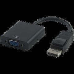 Akyga Μετατροπέας DisplayPort male σε VGA female 15cm