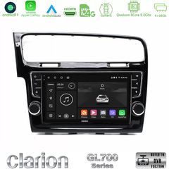 Clarion GL700 Series 8Core Android11 4+64GB VW GOLF 7 Navigation Multimedia Tablet 9" Με Carplay & Android Auto (OEM Look)
