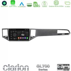 Clarion GL700 Series 8Core Android11 4+64GB VW Sportsvan 2014-2020 Navigation Multimedia Tablet 10" (Silver/Grey Color) Με Carpl