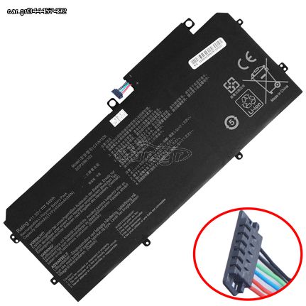 Μπαταρία Laptop - Battery για Asus ZenBook Flip UX360CA UX360CA-1A UX360CA-1B UX360CA-C4008T C31N1528 3ICP3/96/103 0B200-02080100 0B200-00730200 11.55V 54Wh 4680mAh με καλωδιοταινία 6pins ( Κωδ.1-BAT0