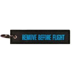 ΜΠΡΕΛΟΚ ΚΕΝΤΗΤΟ RBF REMOVE BEFORE FLIGHT ΜΑΥΡΟ ΜΕ ΓΑΛΑΖΙΑ ΓΡΑΜΜΑΤΑ