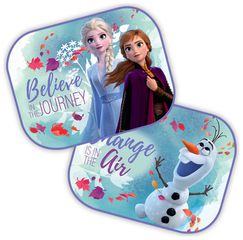 ΗΛΙΟΠΡΟΣΤΑΣΙΕΣ ΠΛΑΙΝΕΣ FROZEN ΜΕ ΒΕΝΤΟΥΖΑ 44x35cm AMIO - 2 Τεμ.