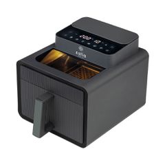 Φριτέζα αέρος Recta Fry 1600w χωρητικότητας 7lt με ψηφιακή οθόνη και 6 προγράμματα σε γκρι χρώμα