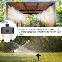 Smart προγραμματιστής ποτίσματος INHOCON 2 θέσεων Bluetooth IP55-thumb-3