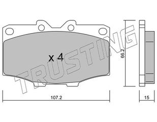 ΤΑΚΑΚΙΑ ΕΜΠΡ TOYOTA HILUX II PICK UP-LAND CRUISER TRUSTING 111.0