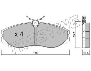 ΤΑΚΑΚΙΑ ΕΜΠΡ FORD MAVERICK-NISSAN SERENA-TERRANO-VANETTE TRUSTING 206.0