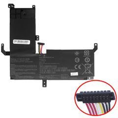 Μπαταρία Laptop - Battery για Asus VivoBook Flip 15 TP510 TP510UA TP510UF TP510UQ B31N1708 0B200-02720000 31CP5/57/81 11.52V 42Wh 3653mAh με καλωδιοταινία 8pins ( Κωδ.1-BAT0657 )