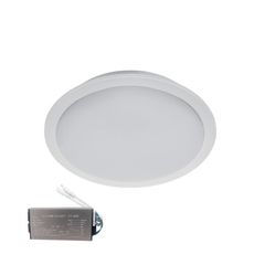 LED ΠΑΝΕΛ ΣΤΡΌΓΓΥΛΟ 10W 6500K IP65+ ΚΙΤ ΑΣΦΑΛΕΙΑΣ