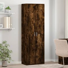 Ντουλάπα Καπνιστή δρυς 60 x 35 x 180 εκ. από Επεξ. Ξύλο 3276669