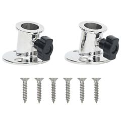 Στρογγυλές Βάσεις Τέντας Σκάφους 26χιλ. Σωλήνα 2Τεμ. Αν. Ατσάλι 94868