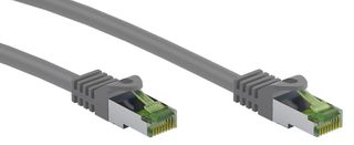 GOOBAY καλώδιο δικτύου 61120, CAT 8.1 S/FTP, copper, LSZH, 10m, γκρι