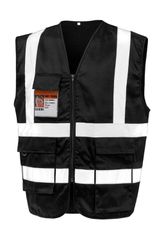 Ανδρικό Γιλέκο εργασίας | Heavy Duty Polycotton Security Vest | R477X Black