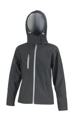 Γυναικείο Μπουφάν  | Ladies TX Performance Hooded Softshell Jacket | R230F Black/Grey