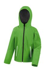 Παιδικό Unisex μπουφάν | Kids TX Performance Hooded Soft shell Jacket | R224J/Y Vivid Green/Black