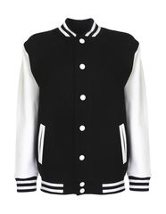 Παιδικό Jacket | Junior Varsity Jacket | FV002 Black/White