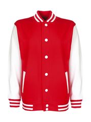 Παιδικό Jacket | Junior Varsity Jacket | FV002 Fire Red/White