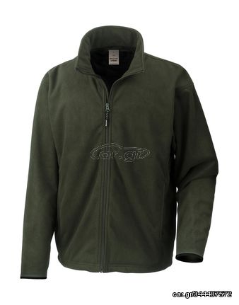 Ανδρική Fleece ζακέτα | Climate Stopper Water Resistant Fleece | R109X Moss Green