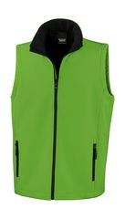 Ανδρικό Μπουφάν Αμάνικο | Men`s Printable Softshell Bodywarmer | R232M Vivid Green/Black