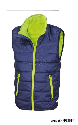 Παιδικό Γιλέκο καπιτονέ | Junior/Youth Padded Bodywarmer | R234J/Y Navy/Lime