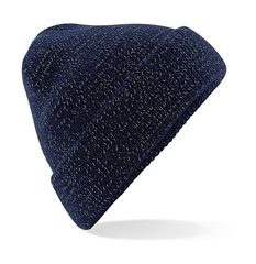 Σκουφάκι Unisex | Reflective Beanie | B407 French Navy