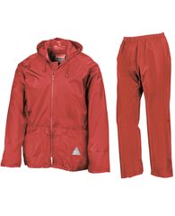 Αδιάβροχο/Αντιανεμικό Σετ | R095X | Waterproof Jacket/Trouser Set Red