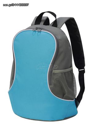 Τσάντα Πλάτης | Fuji Basic Backpack | SH1202 Light Blue/Dark Grey