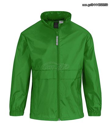 Παιδικό Jacket Αδιάβροχο Νάιλον | Sirocco/kids Windbreaker | JK950 Real Green