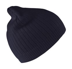 Σκούφος Βαμβακερός | Delux Double Knit Cotton Beanie Hat | RC074X Navy