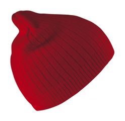 Σκούφος Βαμβακερός | Delux Double Knit Cotton Beanie Hat | RC074X Red