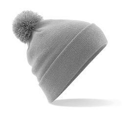 Σκούφος | Original Pom Pom Beanie | B426 Light Grey