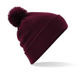 Σκούφος | Original Pom Pom Beanie | B426 Burgundy