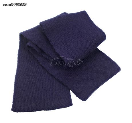 Κλασικό Κασκόλ | Classic Heavy Knit Scarf | R145X Navy